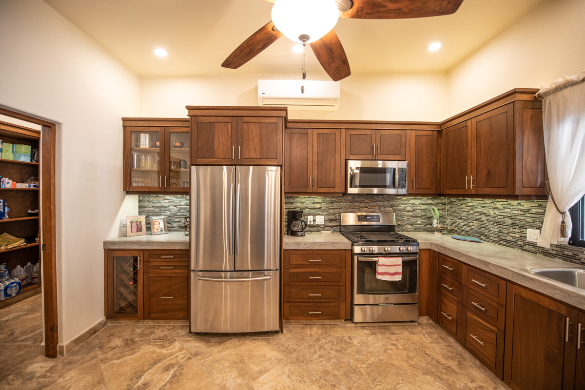 Fabulous One Level Home with Large Garage, Dipping Pool, Outdoor Kitchen and Bar Plus Guest House! kitchen with pantry
