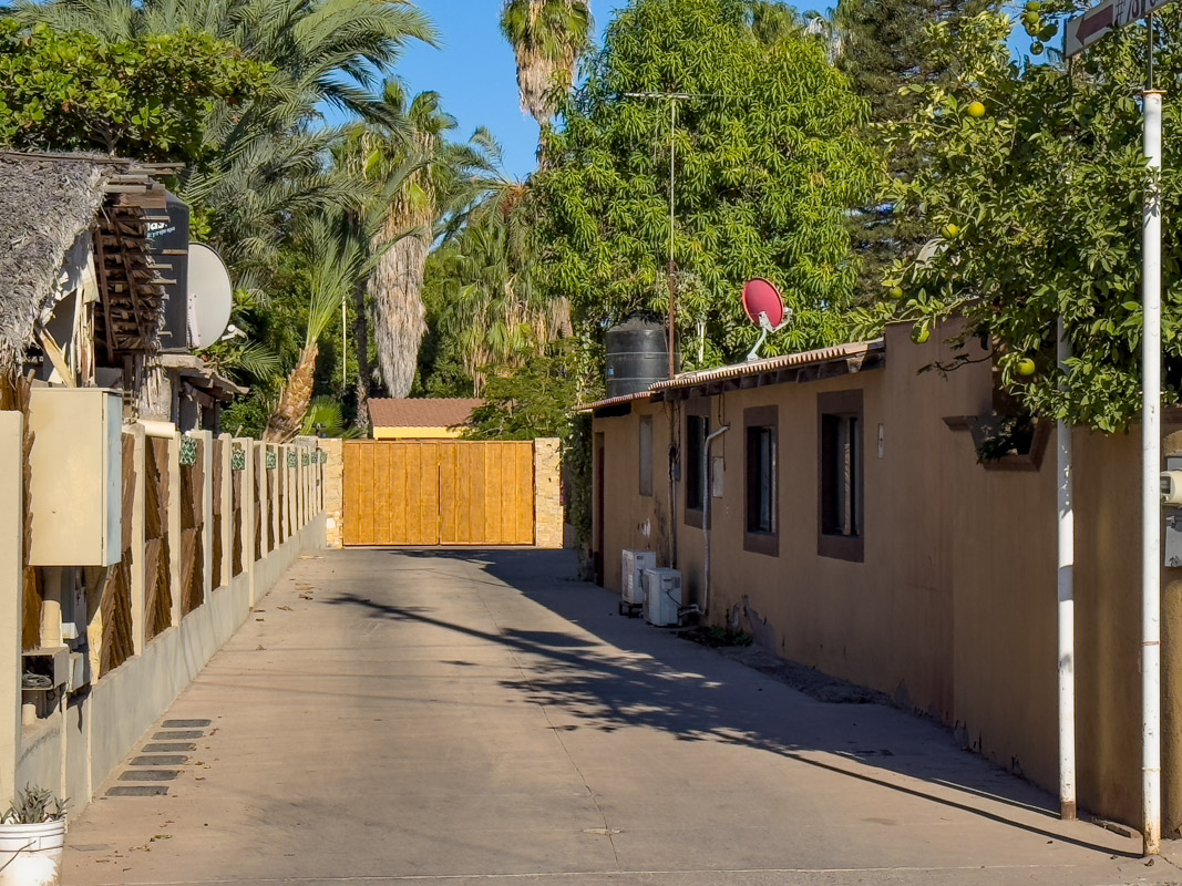 Casa Escondida Two Bed/two Bath Home With Covered Carport One Block To The Beach In Historic Loreto! Casa Escondidas driveway.
