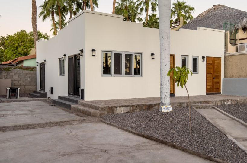 Casa inside gate looking West