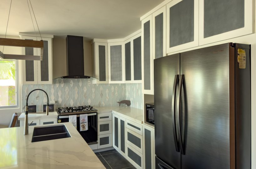 Kitchen with new appliances