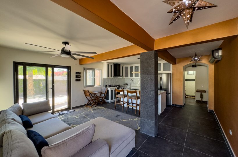 kitchen from living room