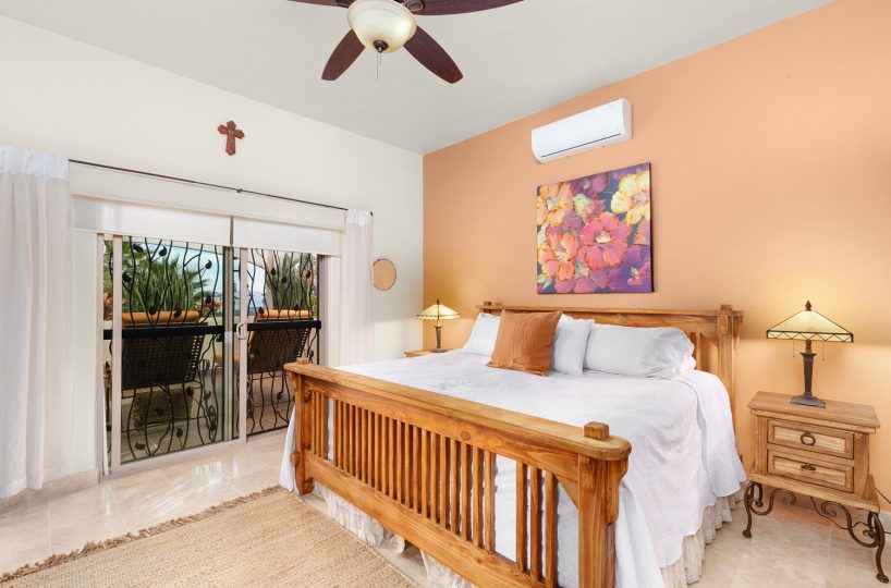Casa Paloma primary bedroom Four bedroom four bath home with private pool in the heart of Loreto