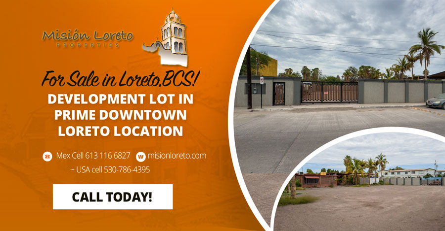 Development Lot In Prime Downtown Loreto Location Orange Ad 900x469 1