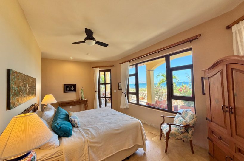 seaviews from downstairs bedroom